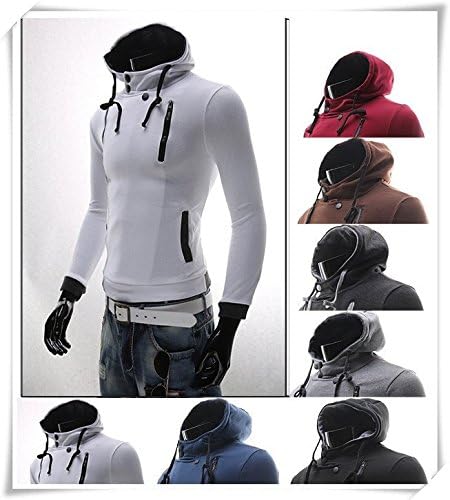 ringforu New Fashion tracksuits Sport Suit Hooded Jackets assassins creed Hoodies Man High Quality Hoody Sweatshirts Men Black L