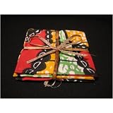 Wine Coasters (RC19) Set of 4 - Rwanda by Indego Africa
