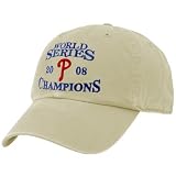 Twins Enterprise Philadelphia Phillies Natural 2008 World Series Champions Hat