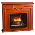 Meredith Ventless Fireplace - Mahogany