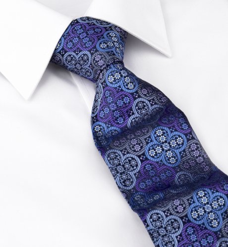 Autograph Pure Silk Charterhouse Tie by Timothy Everest