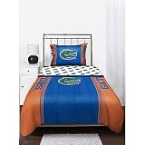 Florida Gators NCAA Team Twin Comforter Set 4 Piece Bed in a bag
