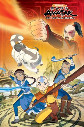 THE AVATAR POSTER LAST AIRBENDER MOVIE RARE 8743