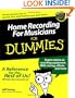 Home Recording for Musicians for Dummies
