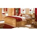 Massives Kiefer Doppelbett Schubladenbett 180x200 inkl. Nachttische Bett Schublade Neu