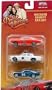 Dukes of Hazzard Hazzard County Car Set Orange, White, Blue