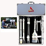 St. Louis Cardinals MLB 8pc. BBQ Set w/Case