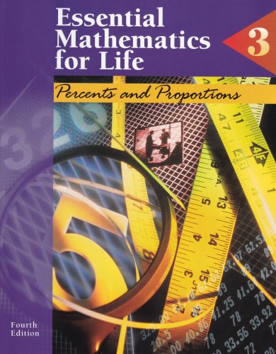 essential mathematics for life book 3  percents and proportions