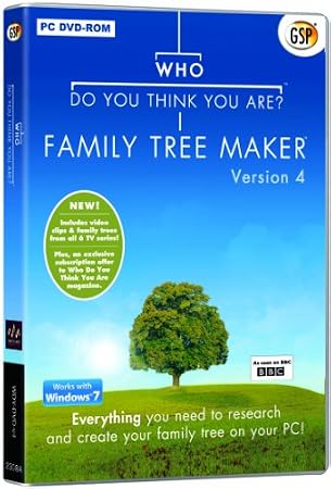 Who Do You Think You Are? Family Tree Maker Version 4 (PC) New Version