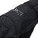 MCTi Waterproof Winter Snow Skiing Snowboarding Warm Zipper Pocket Men's Gloves Black L