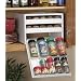 YouCopia Super SpiceStack 27-Bottle Spice Organizer, White