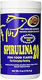 Zoo Med Spirulina 20 Flake Fish Food, 4-Ounce