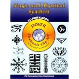 Magic and Mystical Symbols CD-ROM and Book (Dover Electronic Clip Art)