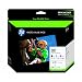 HP 02 Series Ink Cartridges w/150 sheets 4x6 inch HP Advanced Photo Value Pack in Retail Packaging