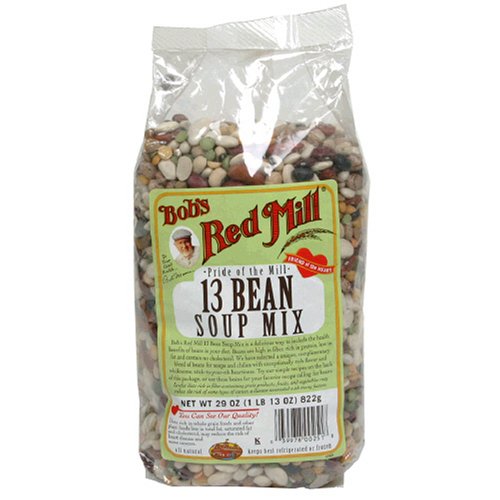 Bob's Red Mill Soup Mix, 13 Bean, 29-Ounce Units (Pack of 4)