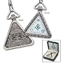1920 Triangular Masonic Pocket Watch Freemason Lodge Replica