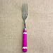 Sabre Wave Fuchsia Dessert Spoon - 7 1/2 in./WAVE8VR