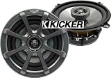 Kicker 08KS5250 5.25 2-Way Coaxial 136W KS Series Car Speakers : KS5250