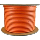 GLS AUDIO Bulk Microphone Cable 300' Orange Mic -300ft Signal mike cable