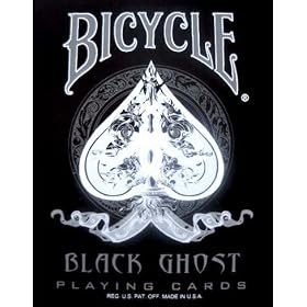 Black Ghost Deck (2nd Edition) - Bicycle Playing Cards, Poker Size
