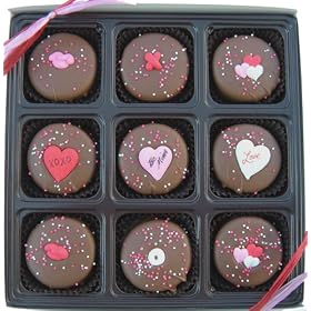 Gift Box Of 9 Oreo's Chocolate Valentines Day Assortment