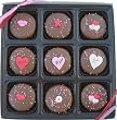 Gift Box Of 9 Oreo's Chocolate Valentines Day Assortment, Dark Chocolate