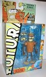 Futurama Toynami Series 9 Action Figure Wooden Bender Morbo BuildABot PartIMAGE