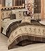 Browning Buckmark - 8 Pc Queen Comforter Set (Comforter, 1 Flat Sheet, 1 Fitted Sheet, 2 Pillow Cases, 2 Shams, 1 Bedskirt) SAVE BIG ON BUNDLING!