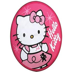 Tapis Descente de lit Carpette Hello kitty