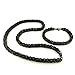 Stainless Steel Byzantine Mechanic Biker Style Chain Set for Men- Necklace and Bracelet Included