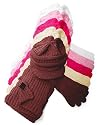 Women All in One Winter 3 PC Scarf, Glove and Hat Set