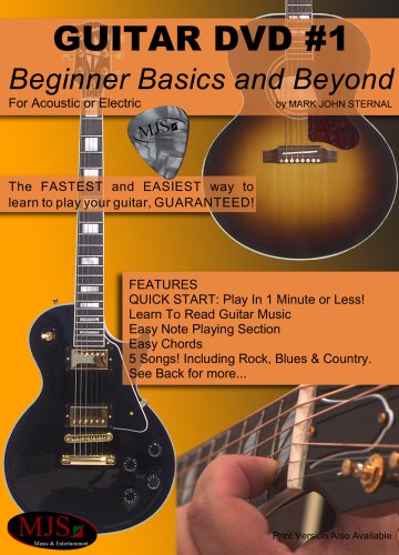 GUITAR DVD #1 Beginner Basics and Beyond