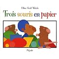 Trois souris en papier