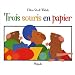 Trois souris en papier