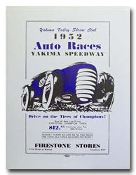 1952 Yakima Speedway Poster Print