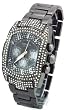 Geneva Elite Men's Grand Master Black Iced Out Lupah Watch Model 2401 B1