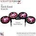Lightning Pink Skin by WraptorSkinz fits Rock Band Drum Set for Nintendo Wii, XBOX 360, PS2 & PS3 (DRUMS NOT INCLUDED)