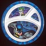 Batman and Joker Divided Children's Dinnerware Plate