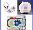 (~PINK~) Fisher Price Kid Tough Fp3 Player with (~PINK~) Case & Speakers