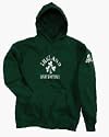 IRELAND RUGBY LOGO HOODED SWEATSHIRT (GREEN)