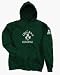 IRELAND RUGBY LOGO HOODED SWEATSHIRT (GREEN)