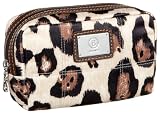 Bogner Sambesi Lipstick 11 1043478157, Damen Kosmetiktasche, beige, (leo 157), 18x6x11