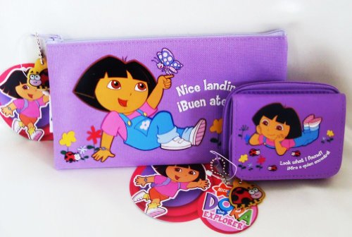 Dora the Explorer - Dora Animal Friends Pencil Case and Purse Gift Set