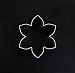 Flower Cookie Cutter, Heavy Duty Tinplate, 3-5/8