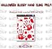 Halloween Bloody Glass - Window Clings Pkg/1
