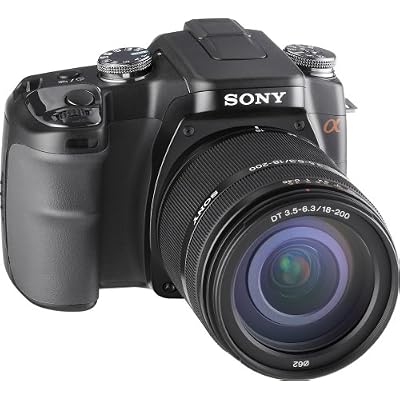 Sony Alpha A100H 10.2MP Digital SLR Camera Kit with 18-200mm f3.5-6.3 Lens