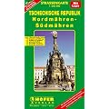 H�fer Tschechische Rep. CS006. Nordm�hren - S�dm�hren 1 : 200 000. Strassenkarte