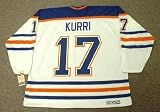 JARI KURRI Edmonton Oilers 1987 CCM Vintage Throwback Home NHL Hockey Jersey