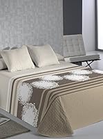 Casa Campo  Colcha Bouti+Coj. Lander (Marrón/Beige)