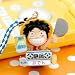 【ご当地ワンピース】静岡限定　おでん ONE　PIECE（ワンピース） 根付けストラップ　ルフィ